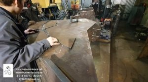 Производство ковшей. Ковш экскаватора. Усиленный ковш. ЗАВОД КОВШЕЙ