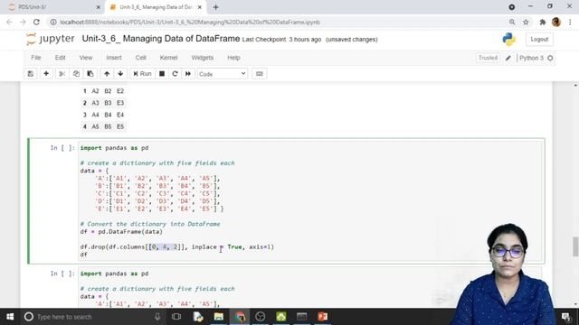 Lec-22_Managing the Data of DataFrame | Python For Data Science | Computer Engineering смотреть онлайн