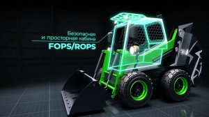 #Кургандормаш Электропогрузчик МЭП-1000 (Hard-E)