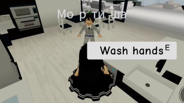 Персонажи из Уэнсдей в #brookhaven | #roblox смотреть онлайн