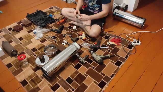Коптильня своими руками, дымогенератор, парогенератор, холодного и горячего копчения - дома таймлап