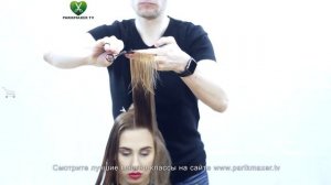 Графичные длинные слои. Учебный центр КЛОТО. Парикмахер тв.