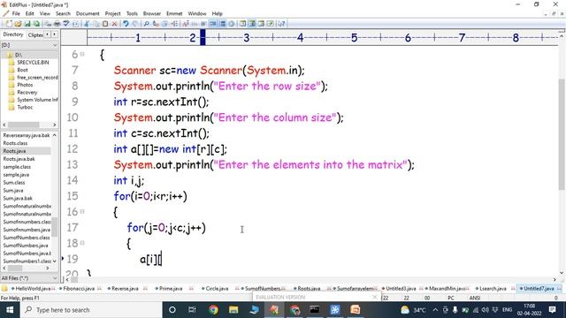 Two Dimensional Arrays in Java || Declare, Define and Access elements in Two Dimensional Array