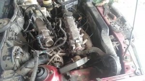 замена помпы и термостата на део нексия.