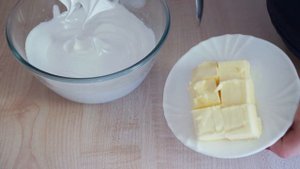 Масляный крем на швейцарской меренге | Белково масляный крем