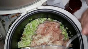 Ленивые голубцы в мультиварке
