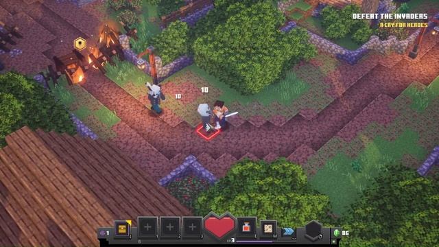 Squid Coast a leigázott falu! Minecraft Dungeons #1 смотреть онлайн