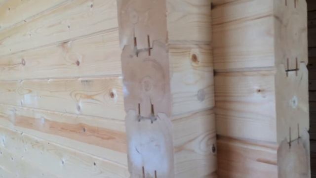 Внутри дома из сухого профилированного бруса от Профбрус43