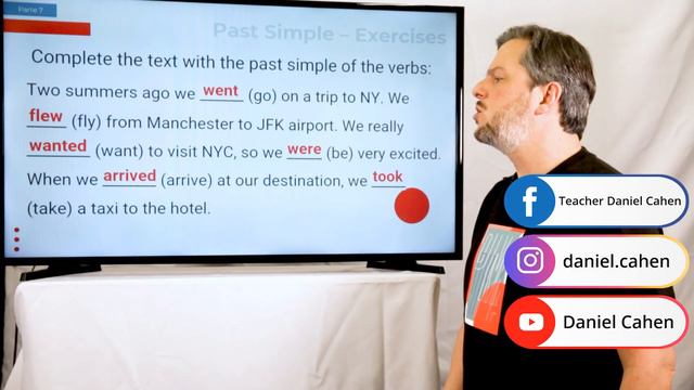 Past Simple - Exercícios #2 смотреть онлайн