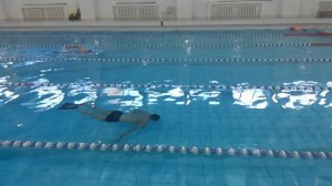плавание под водой 25 м