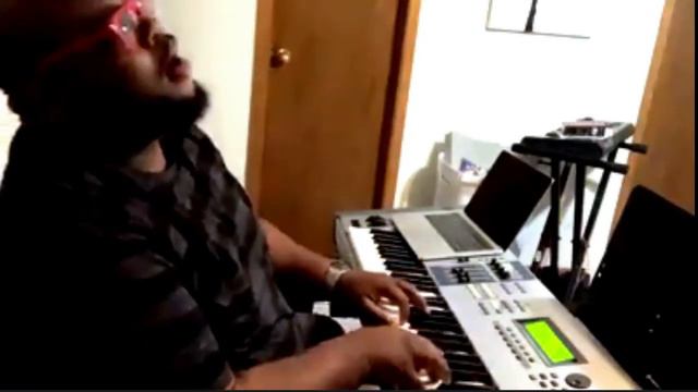 Chris Cole Williams Piano Playing gospel solo on Yamaha Motif es8 смотреть онлайн