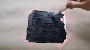 Бабочка в технике граттаж