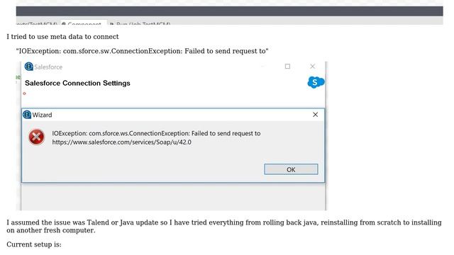 Salesforce: Talend - IOException: com.sforce.sw.ConnectionException: Failed to get next element смотреть онлайн
