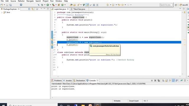 Static & Dynamic Binding in Java смотреть онлайн