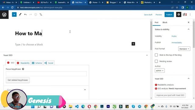 How to Write a Blog Post in WordPress 2022 смотреть онлайн