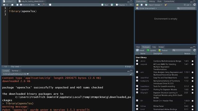 R: Daten aus Excel laden смотреть онлайн
