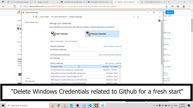 Part 2 Install VS Code + Git Bash on Windows, Create GitHub Repository, Push Repository via GitBash