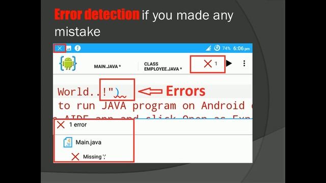Run Java on Android device (offline) смотреть онлайн