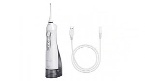 Портативный ирригатор для полости рта 300 мл с функциями чистка зубов, флоссер, подача струи,