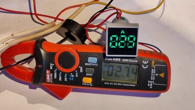Китайский показометр или амперметр с AliExpress.