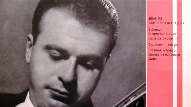 Brahms Violin Concerto Szeryng London Symphony Orchestra Monteux (UK 1959) смотреть онлайн