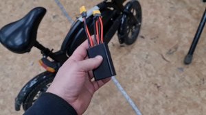 Дополнительная батарея к китайскому складному электровелосипеду Kugoo V1