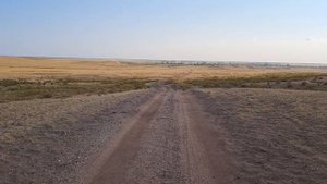Велопрогулка по степи Казахстана под красивую Казахскую мелодию