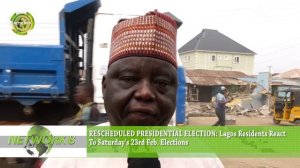 COUNT DOWN TO PRESIDENTIAL POLLS: Lagos Residents React