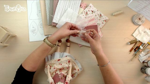 Материалы для создания текстильной куклы Нюра смотреть онлайн