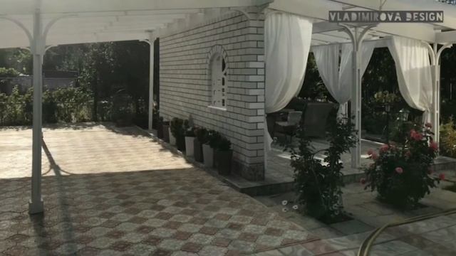 Проект летней Беседки с навесом для машин