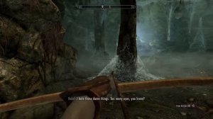 SKYRIM SE: LEVEL 1 SOLO Challenge on Legendary difficulty - Assassin Huntress Archer Dark Elf - 01