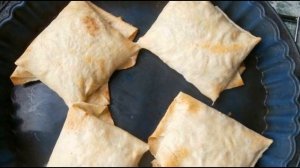 Блюда из лаваша: Быстрые хачапури с сыром из лаваша. Быстро, просто и очень вкусно!