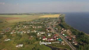 Именьково, Лаишевский район. Аэросъемка (25.06.2021)