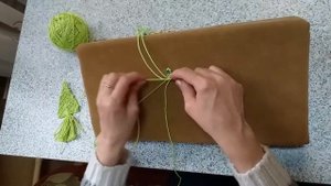 "Ёлочка": мастер-класс в технике макраме