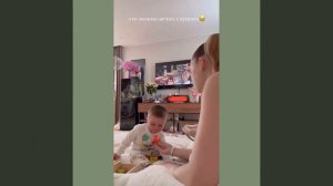 АНЯ ИЩУК ПОКАЗАЛА НОВОРОЖДЁННОГО СЫНА