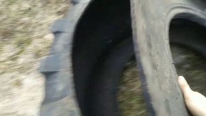 Клумба из колёс. Клумба из покрышек. Клумба из автомобильных шин.Tire flowerbed. Car tire flowerbed