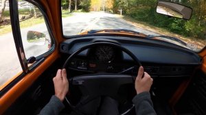 1974 Volkswagen Beetle - 1600cc Air Cooled Nostalgia (POV Binaural Audio)