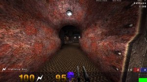 Quake 3 arena 4k, mod RUNO, Team 1 vs 4 nightmare, map DM6