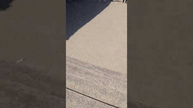 И такое бывает! Электропоезд ЭД4М-0356 приезжает ко 2 платформеиз-за задержки ласточки.