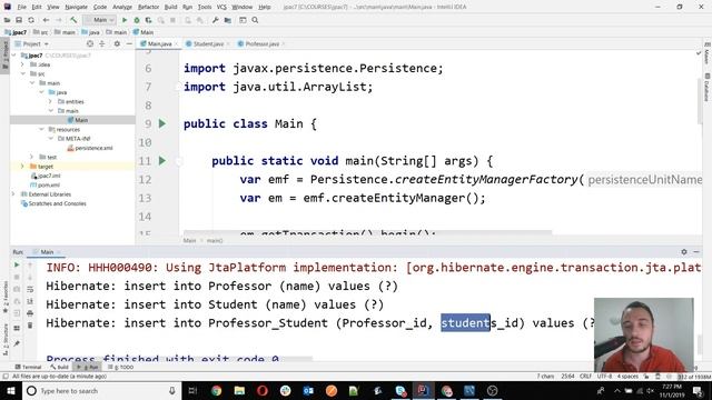 JPA Fundamentals - Lesson 7 - @ManyToMany
