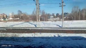 Пассажирский Поезд. 077ы. Абакан - Пермь- 2. едем в Екатеринбург! 25.02.2022г.