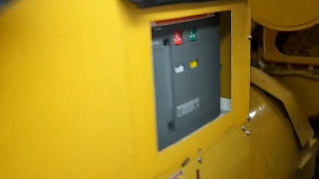 Электростанция CATERPILLAR CAT 3512B TA. ОСМОТР, ЗАПУСК.