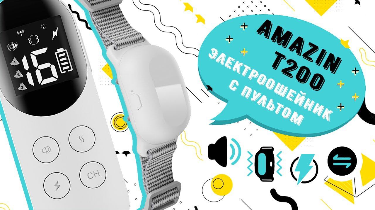 Amazin T200 - Обзор электронного ошейника для маленьких собак от 2 кг| Amazin.su смотреть онлайн