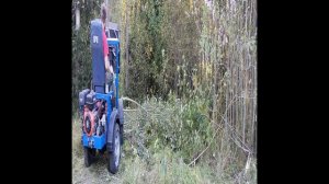 выдерание деревьев челюстями