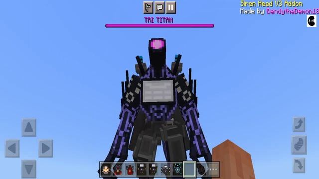 Скибиди туалет пен Титандар - Мод Майнкрафт ПЕ смотреть онлайн