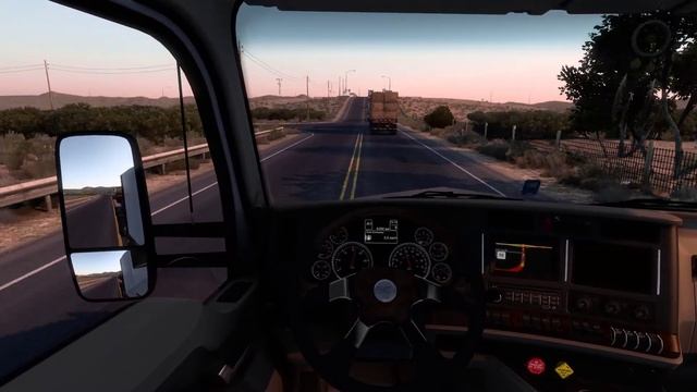American Truck Simulator v.1.40 Новое освещение (SSAO) смотреть онлайн