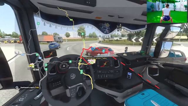 Euro Truck Simulator 2  Конвой версия 1.41 стрим #2 Сломали лимит скорости XD!