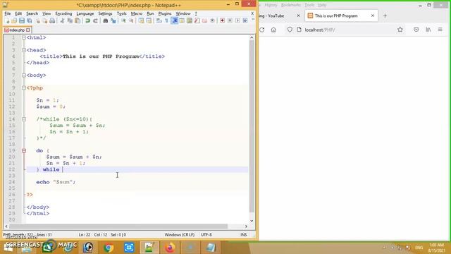 PHP Full Course | PHP for Beginners | PHP Complete Course |  PHP Tutorial | Loops in PHP