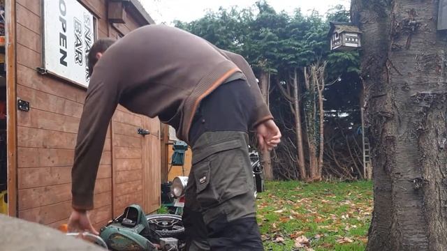 My Stihl TS400 Concrete saw after a rebuild and carb tuning смотреть онлайн