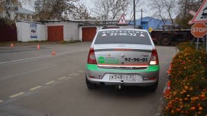 Сдаём площадку в ГИБДД - Парковка ТС и выезд с парковки